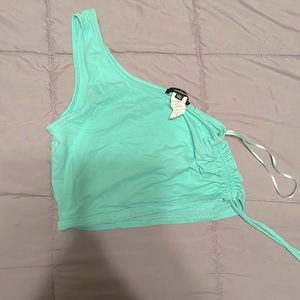 off shoulder crop top